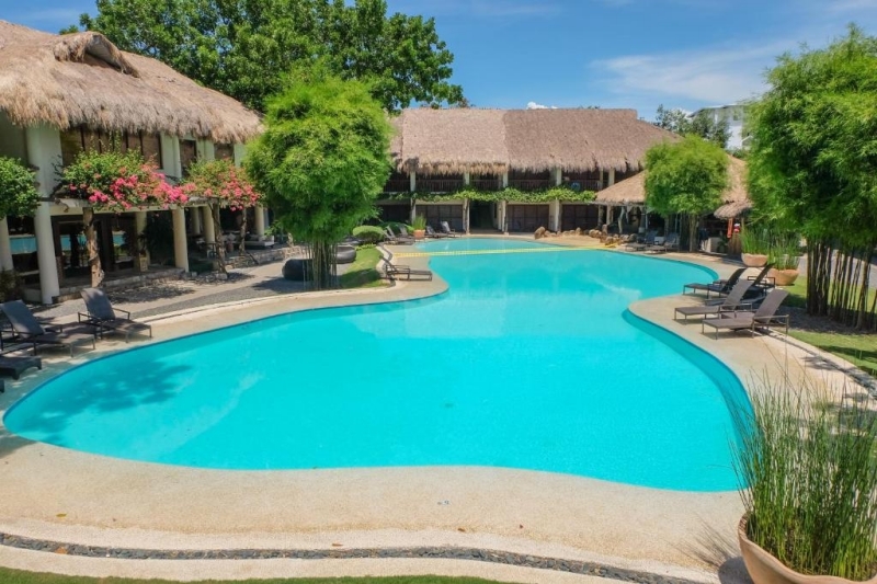 フィリピン留学 Cebu21 - Genius English-Swimming pool-8